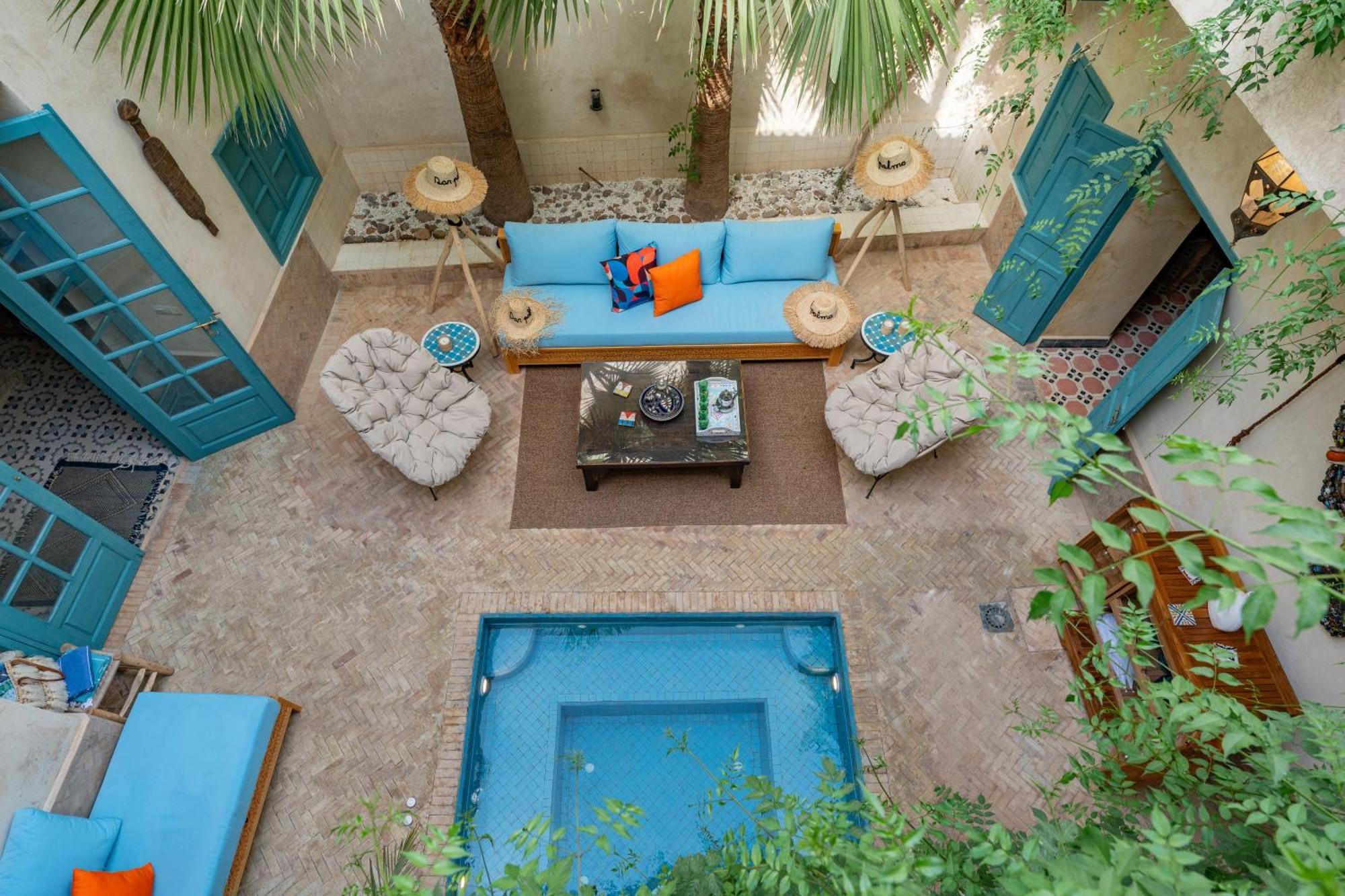 Dar Palma Heated Pool Jacuzzi Heart Of Marrakech Medina Vakantiehuis Marrakesh